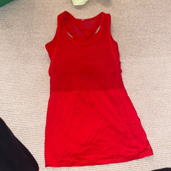 Lulu lemon mesh tank top and sports bra - Picture 1 of 10